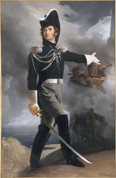 Retrato de Louis du Vergier, 1819 - Pierre-Narcisse Guérin