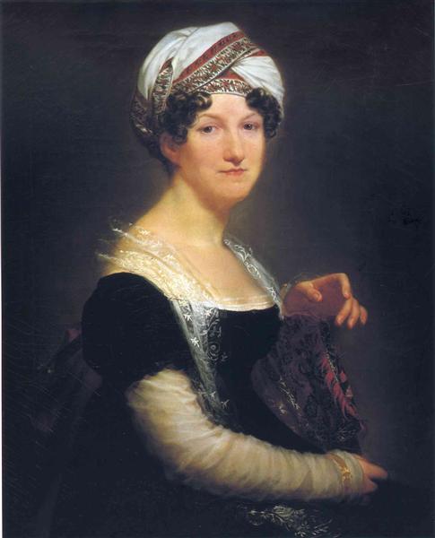 Portrait of Madame Péan de Saint-Gilles, 1822 - 皮埃尔·保罗·普吕东