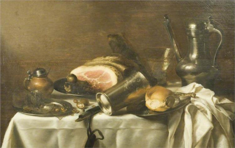 Still Life, 1640 - Pieter Claesz.