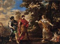 Venus Appearing to Aeneas as a Huntress - П'єтро да Кортона