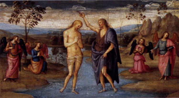 Крещение Христа, 1506 - 1507 - Пьетро Перуджино