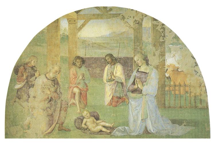 Nativity, 1501 - 1502 - Pietro Perugino
