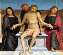 Pala di Sant Agostino (Pieta) - Perugino
