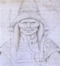 Study of a Head - Antonio Pisanello