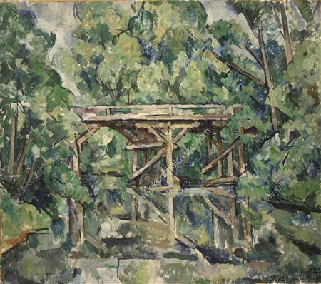 Bridge, 1920 - Pyotr Konchalovsky