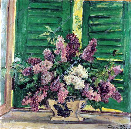 Still Life. Morning Lilac., 1946 - Pyotr Konchalovsky