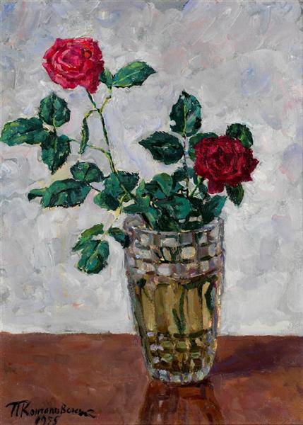 Still Life with Flowers, 1955 - Петро Кончаловський