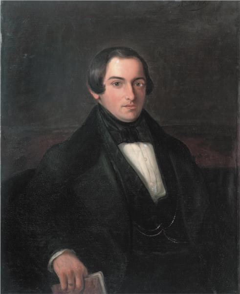 Portrait of Ary Prins, 1838 - Раден Салех