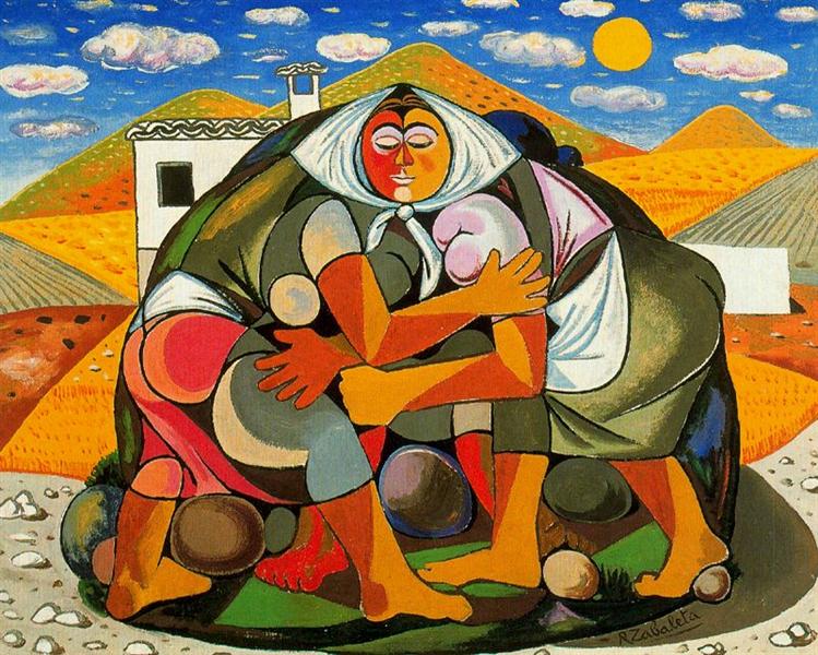 Peasants, 1952 - Рафаель Забалета