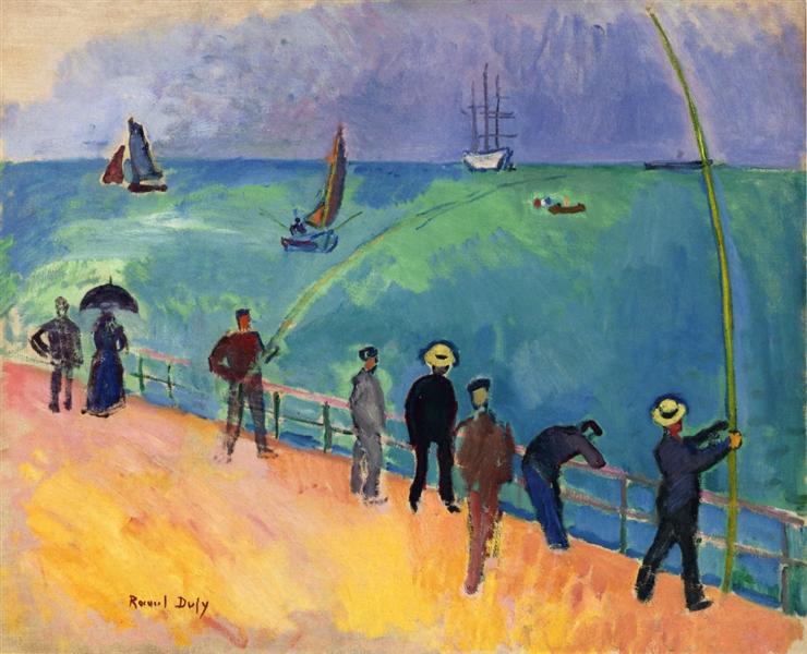 The Fishermen, 1907 - Рауль Дюфі