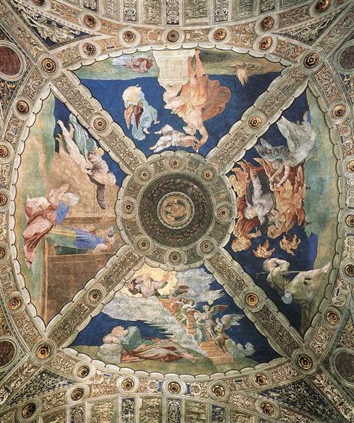 Ceiling, 1513 - 1514 - Rafael Sanzio
