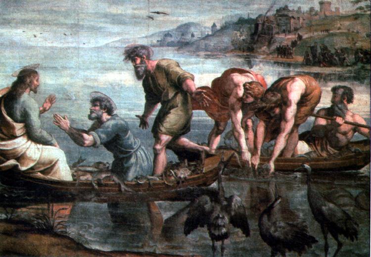 Miraculous Draught of Fishes, 1515 - Rafael Sanzio