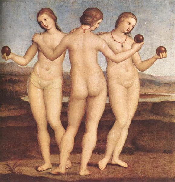 The Three Graces, 1504 - 1505 - Raphael