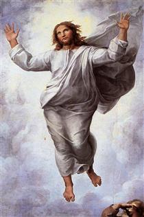 The Transfiguration (detail) - Рафаель Санті