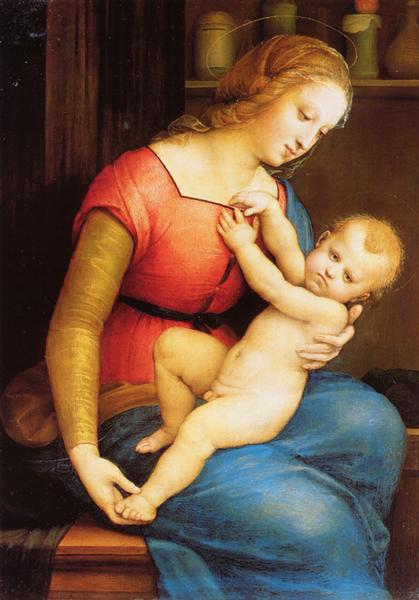 The Virgin of the House of Orleans, c.1505 - 1506 - Rafael Sanzio