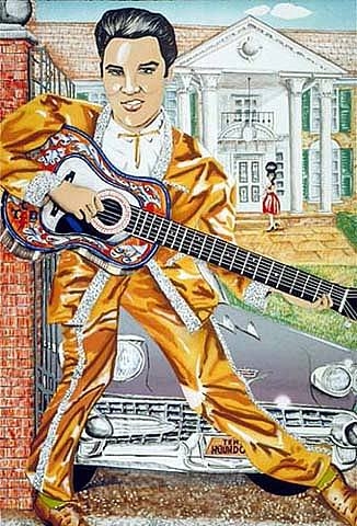 Elvis, 1987 - Red Grooms