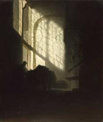 A Man in a Room - Rembrandt