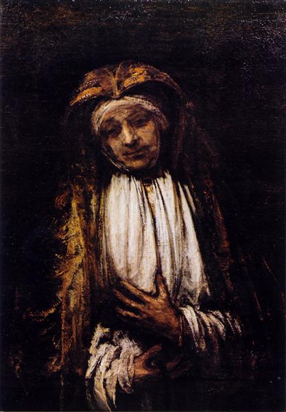 Mater Dolorosa, 1660 - Рембрандт