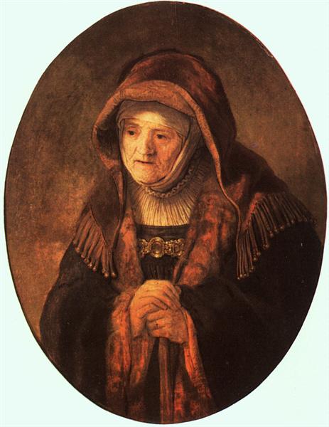 Portrait of artist's mother, 1639 - Rembrandt van Rijn
