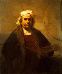 Self-Portrait - Rembrandt van Rijn