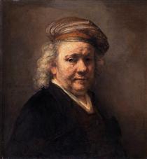 Self-portrait - Rembrandt van Rijn