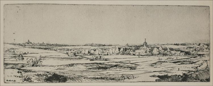 The Goldweigher`s Field, 1651 - Рембрандт