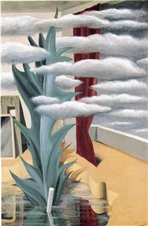 After the Water, the Clouds - Rene Magritte