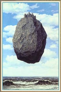 The Castle of the Pyrenees - Rene Magritte