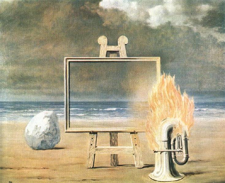 The fair captive, 1947 - Rene Magritte