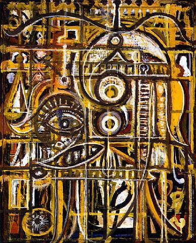 Abstract Eye, 1943 - Richard Pousette-Dart
