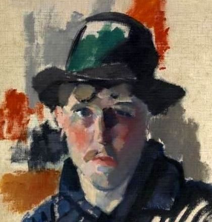 Self-portrait, 1915 - Рік Воутерс