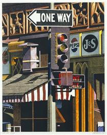 One Way - Robert Cottingham