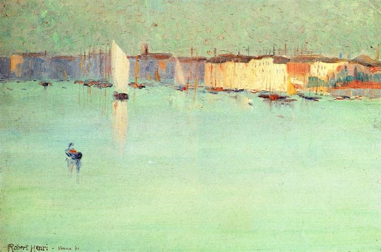 Early Morning, Venice, 1891 - Robert Henri
