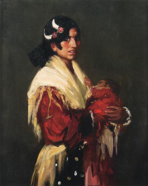 Gypsy Mother (Maria y Consuelo), 1906 - Robert Henri
