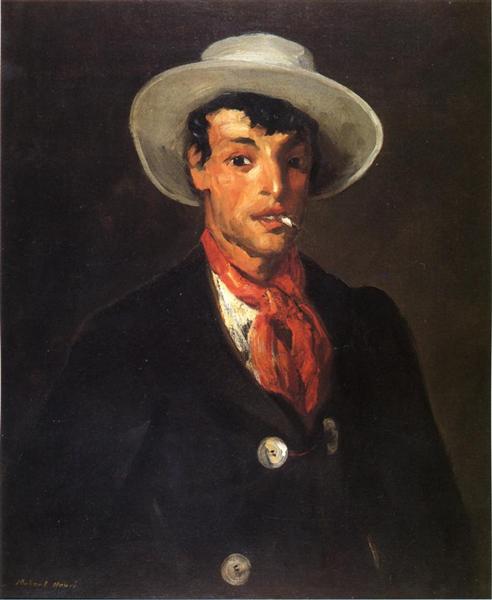 Gypsy with Cigarette, 1906 - Robert Henri