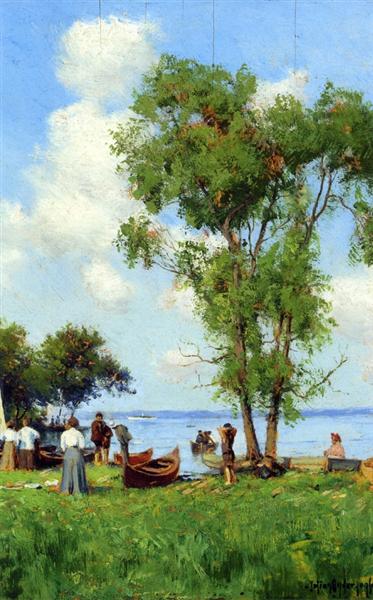 A Thousand Islands, St. Lawrence River, 1909 - Роберт Джуліан Ондердонк