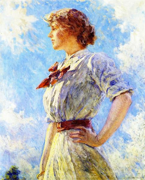 Against the Sky, 1911 - Роберт Льюис Рид