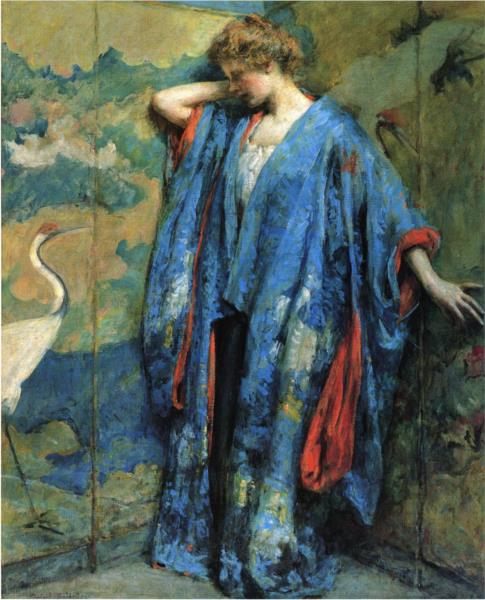 Blue and Yellow, 1910 - Robert Lewis Reid