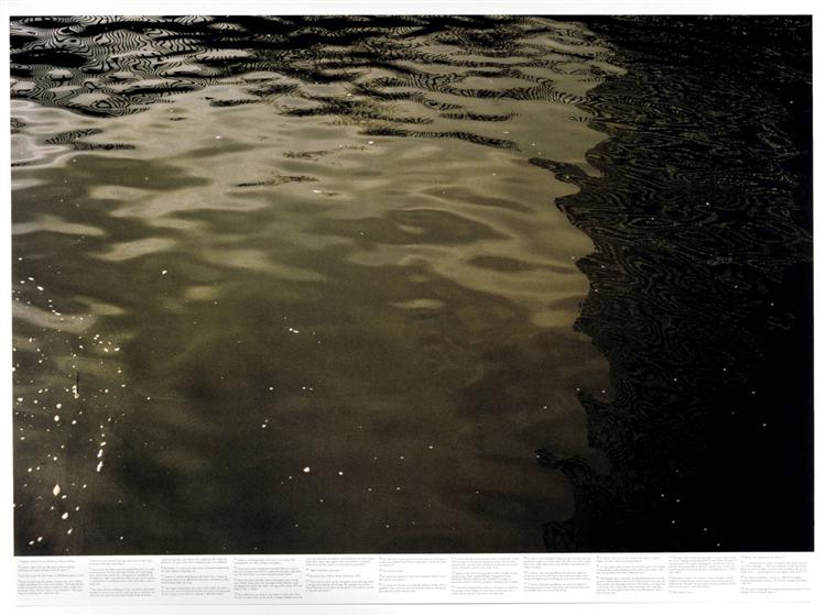 Untitled (from the series Still Water (The River Thames, for Example)), 1999 - Roni Horn