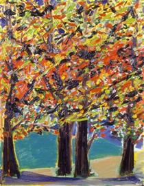 Autumn View, West Hurley, NY - Ronnie Landfield