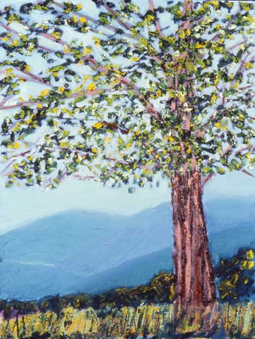 The Tree, 1984 - Ronnie Landfield
