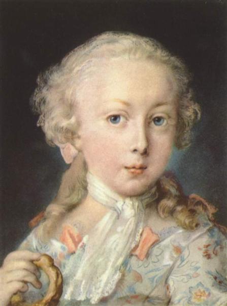 Young Child of the Le Blond Family, 1740 - Rosalba Carriera