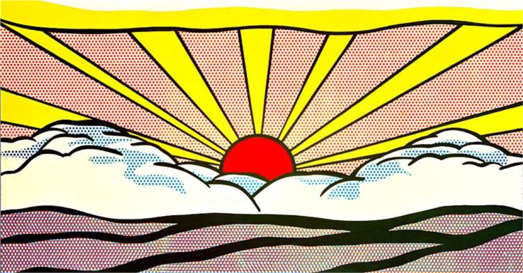 Sunrise, 1965 - Roy Lichtenstein