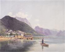 Lake Traun - Rudolf von Alt