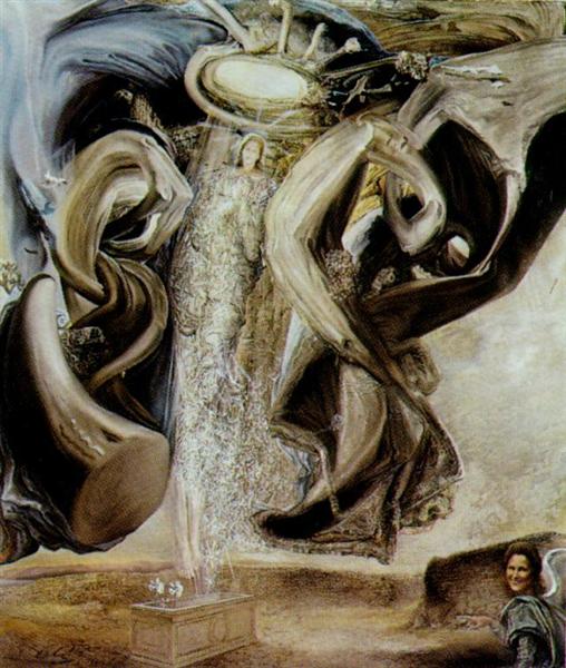 Anti-Protonic Assumption, 1956 - Salvador Dalí