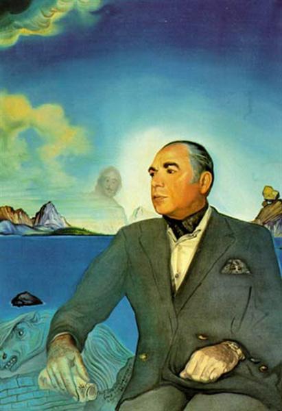 Portrait of John Theodoracopoulos, 1970 - Сальвадор Дали