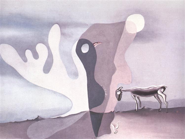 The Ram (The Spectral Cow), 1928 - Сальвадор Дали