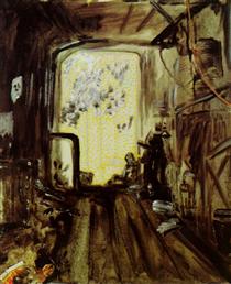 The Truck (We'll be arriving later, about five o'clock) - Salvador Dali