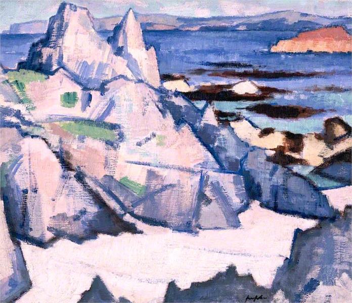 Cathedral Rock, Iona, 1920 - Samuel Peploe