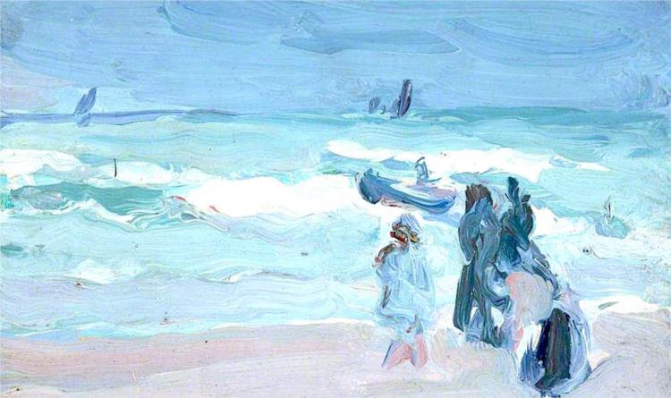 On the French Coast, 1907 - Samuel Peploe